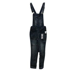 Wallflower Womens Juniors Small SM S Overall Jeans
